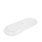 Lyngby Porcelæn 201468 Plat de service ovale Tura en blanc