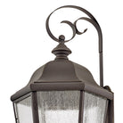Lanterne murale Hinkley Lighting Edgewater 1679OZ en bronze huilé