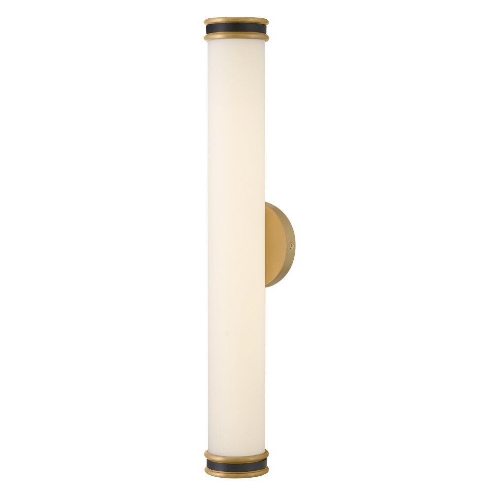 Applique murale LED Ames Lark 85652LCB-BK en laiton laqué