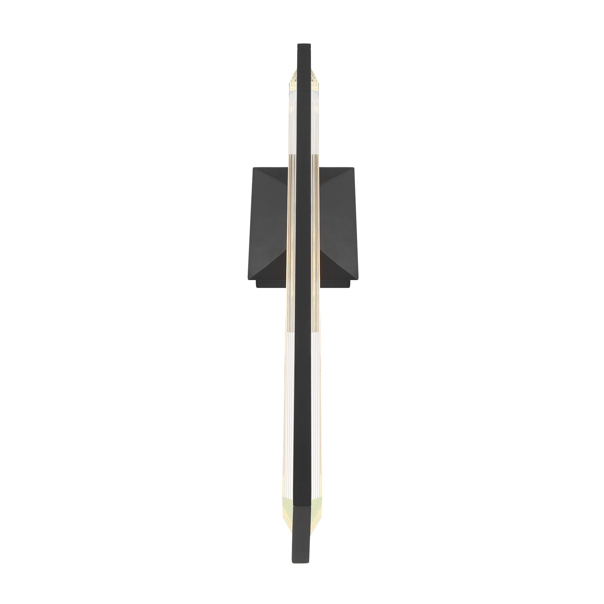 Europhase 49180-015 Aelin LED Extérieur Murale en noir mat