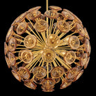 Fredrick Ramond FR46905UB-AM Globe Maya Suspension en laiton non verni