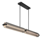 Europhase 50056-019 Neoness LED Linéaire Suspendu en noir mat