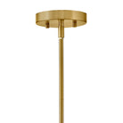 Lark 84236LCB-BK Zuri Tier in Lacquered Brass with Black accents