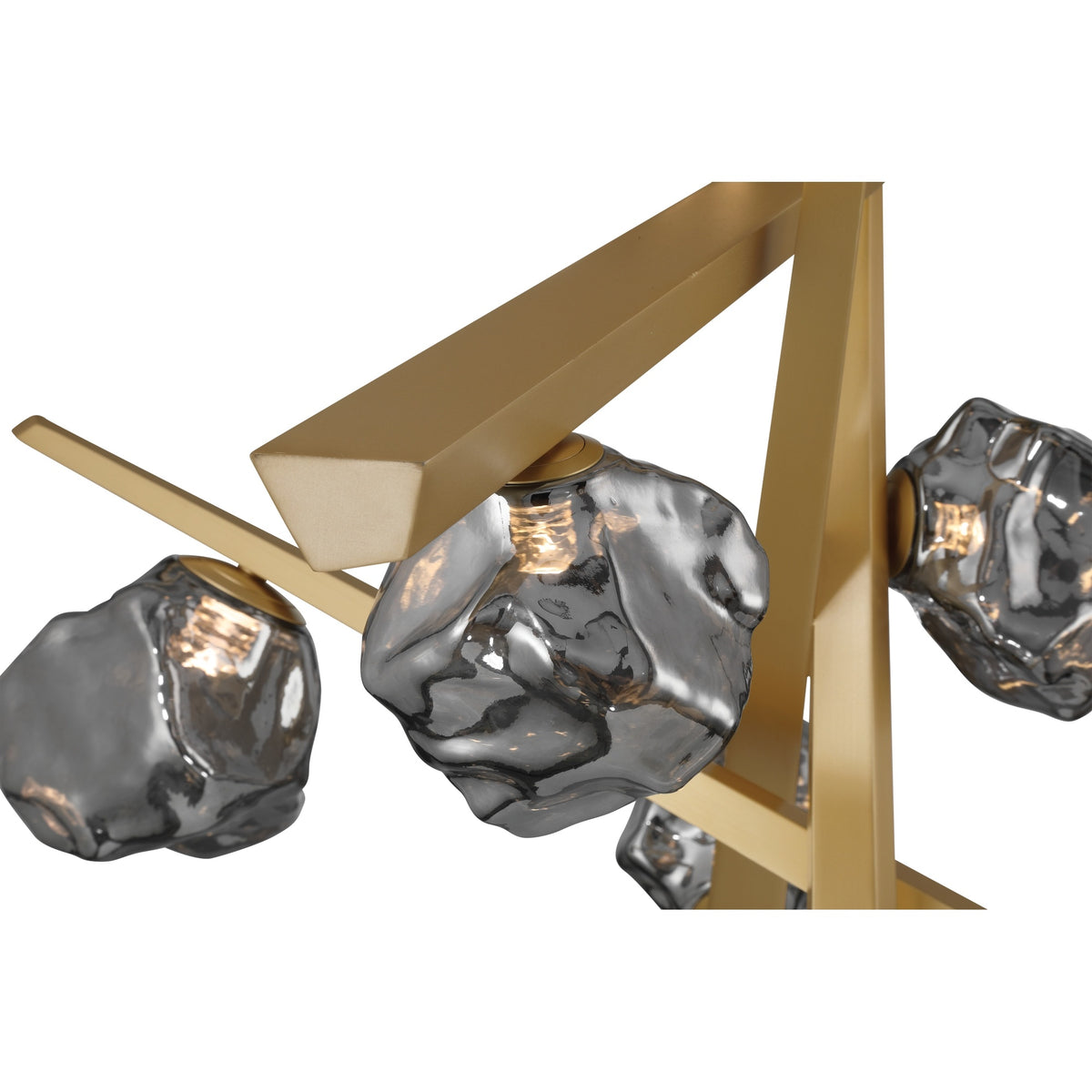 Eurofase 47235-014 Thorah LED Chandelier in Gold