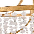 Fredrick Ramond FR41598DA Myra Cristal de roche à plusieurs niveaux Suspension en laiton vieilli