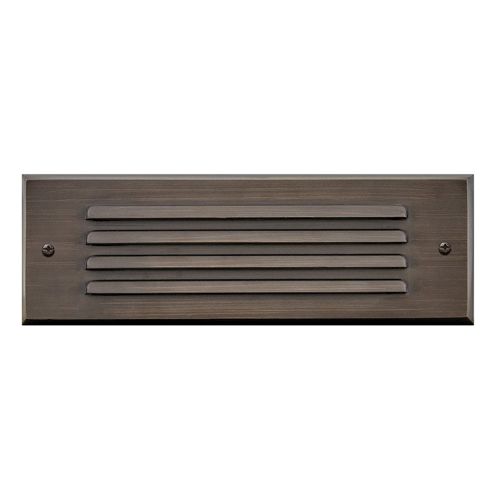 Louvered Brick Light LED Flush Step Light