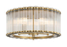 Europhase 49185-010 Glasbury LED Plafonnier en or