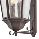 Lanterne murale Hinkley Lighting Edgewater 1679OZ en bronze huilé