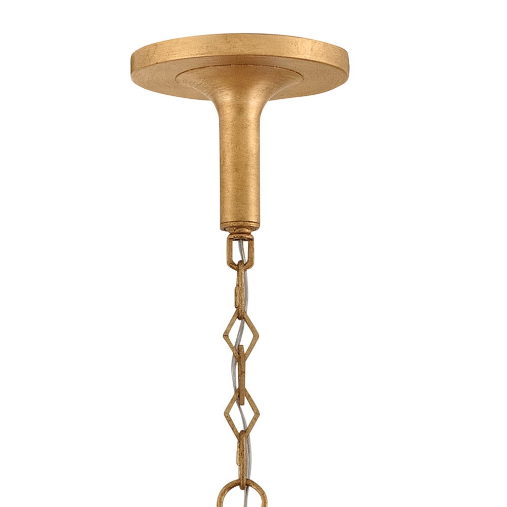 Fredrick Ramond FR47166DA Camille Botanique Suspension en laiton vieilli