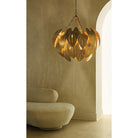 Fredrick Ramond FR47166DA Camille Botanique Suspension en laiton vieilli