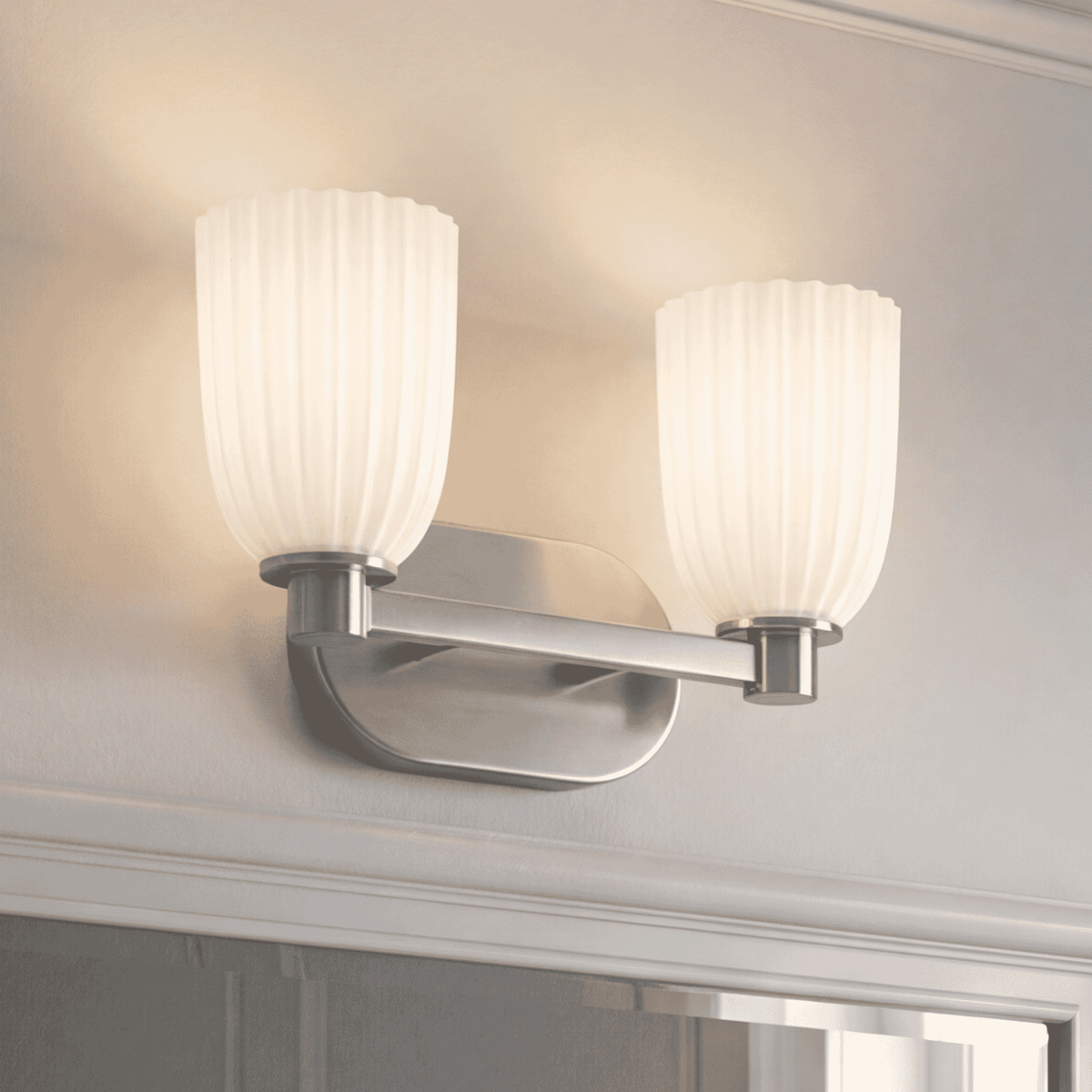 Savoy House 8-1245-2-SN Baldwin Bathroom Vanity in Satin Nickel
