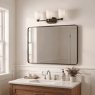 Savoy House 8-1245-3-BK Baldwin Bathroom Vanity in Matte Black
