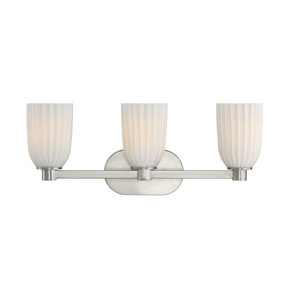 Savoy House 8-1245-3-SN Baldwin Bathroom Vanity in Satin Nickel