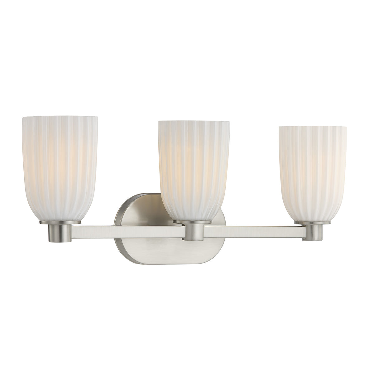 Savoy House 8-1245-3-SN Baldwin Bathroom Vanity in Satin Nickel