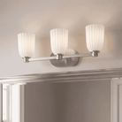 Savoy House 8-1245-3-SN Baldwin Bathroom Vanity in Satin Nickel