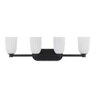 Savoy House 8-1245-4-BK Baldwin Bathroom Vanity in Matte Black