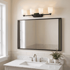 Savoy House 8-1245-4-BK Baldwin Bathroom Vanity in Matte Black
