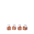 Kähler 693538 Porte-bougies de l'Avent en forme de pain d'épice, marron