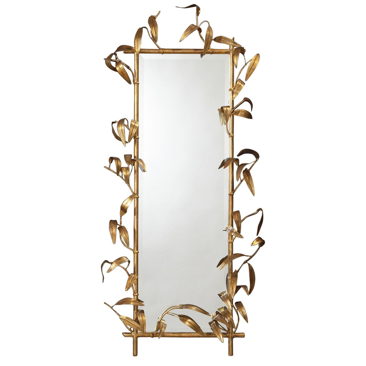 Miroir en bambou