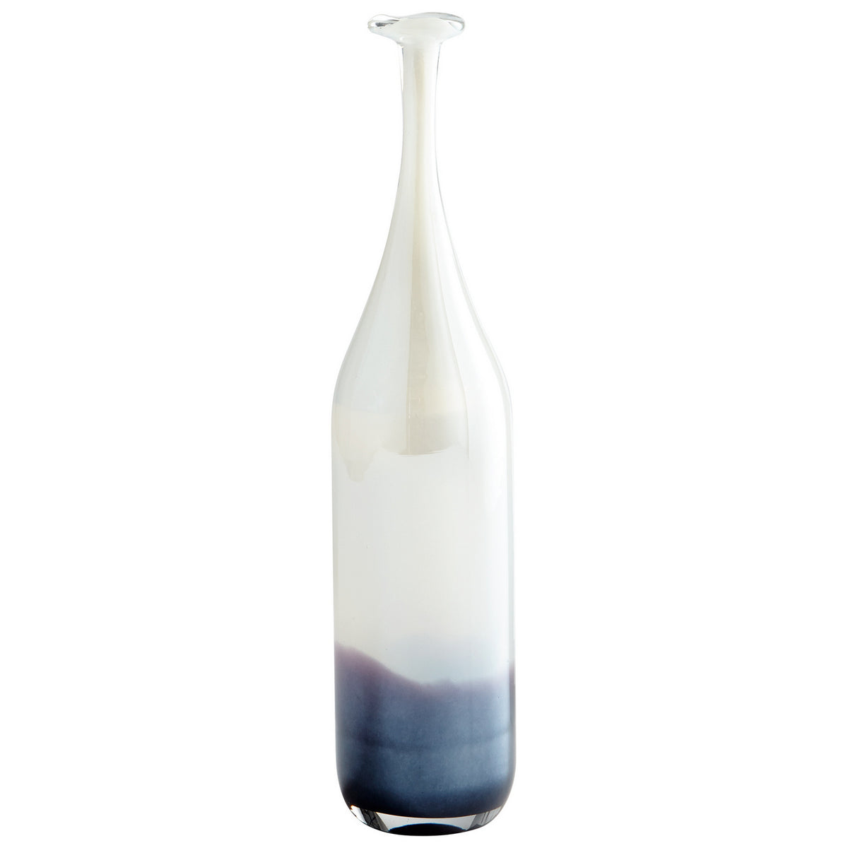 Cyan Canada - 07342 - Vase - Nobel - Purple And Clear
