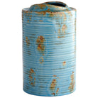 Cyan Canada - 07388 - Vase - Bruxelles - Glaçure bleue