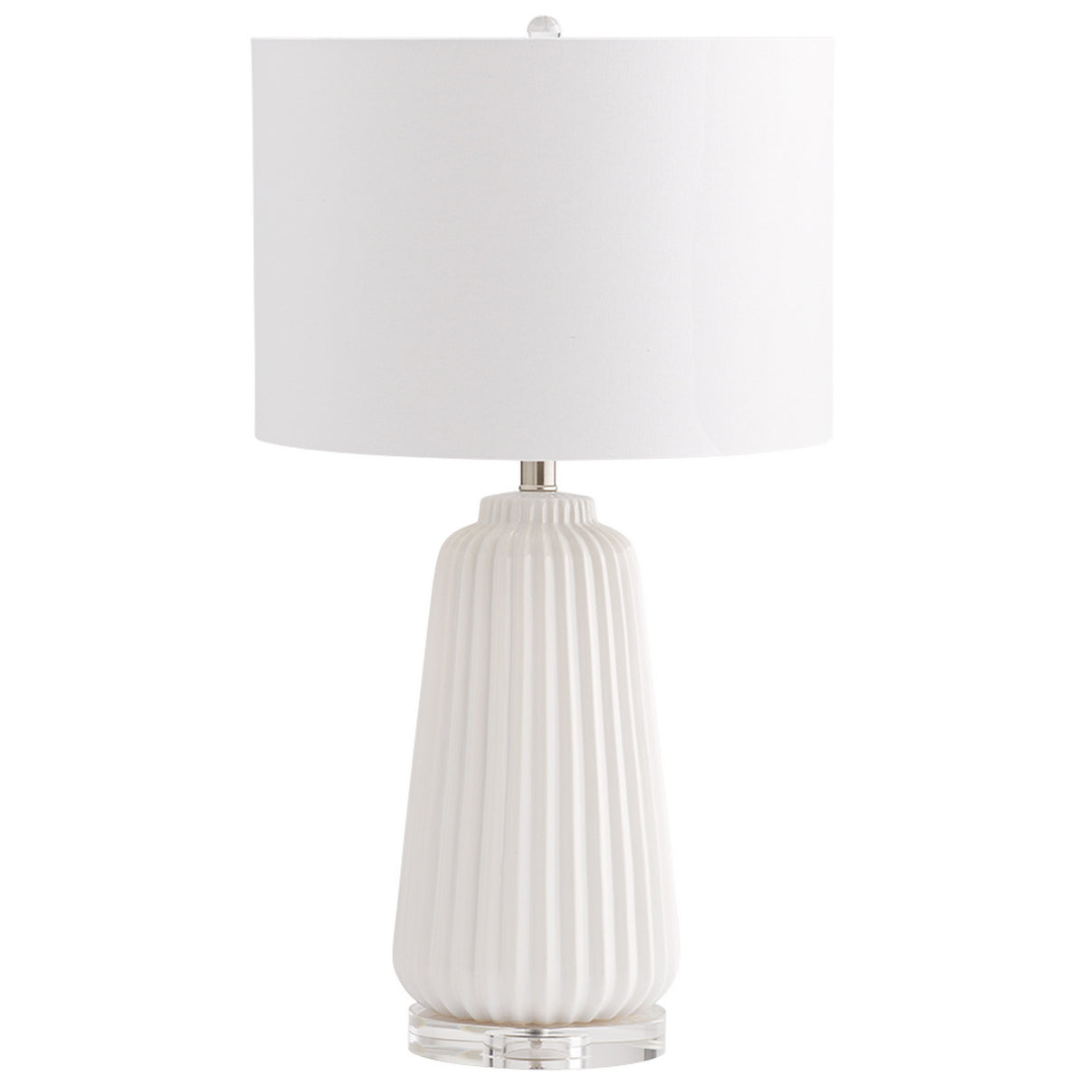 Cyan Canada - 07743 - One Light Table Lamp - Delphine - White