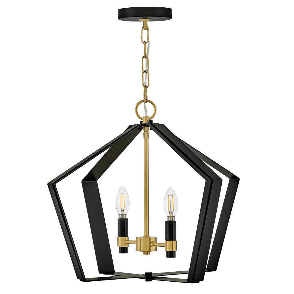 Lark 83647BK-LCB Sammi Pendant in Black
