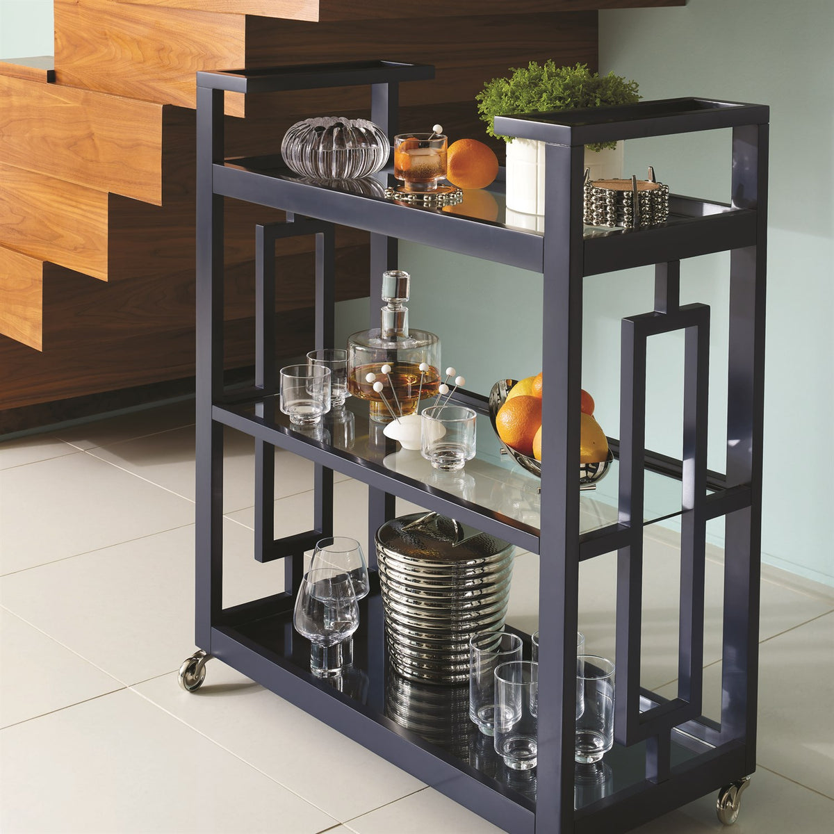 Bol en verre Anémone