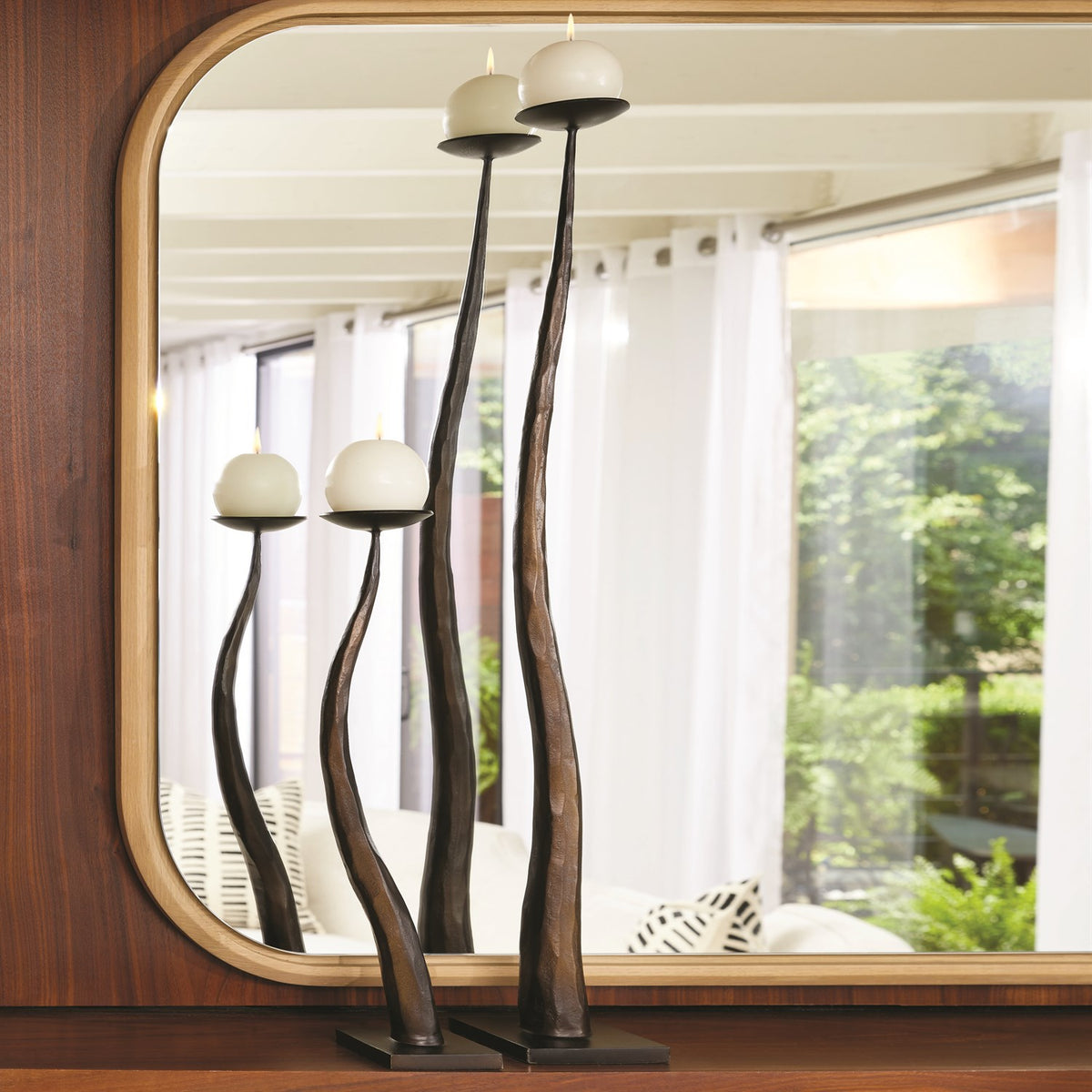 Chiseled Candle Holder Collection