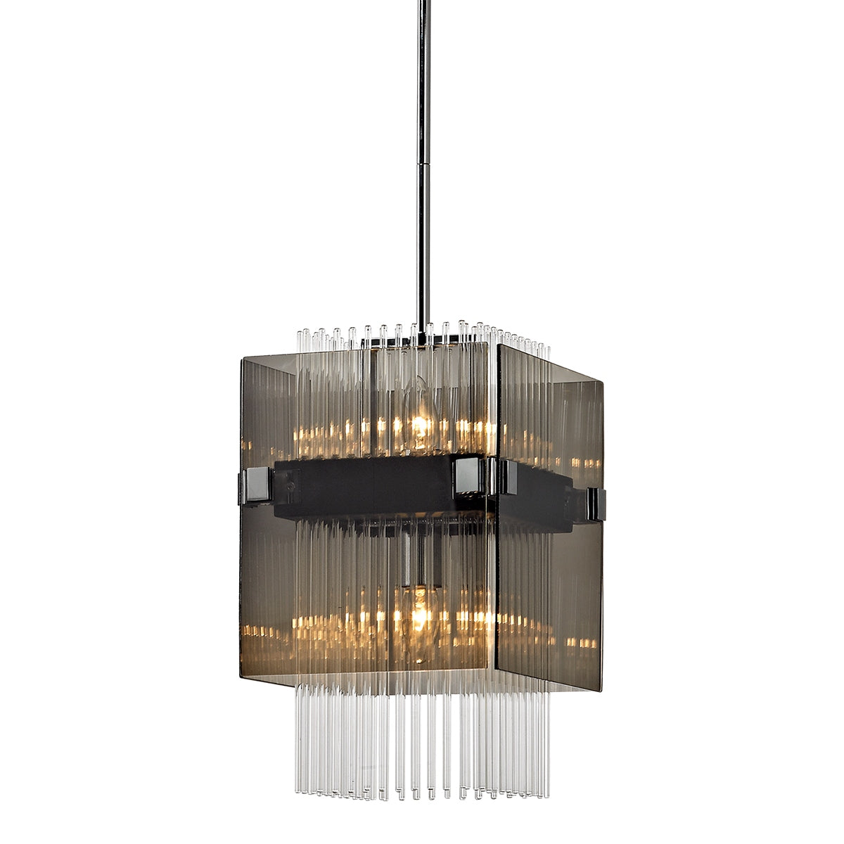 Troy Lighting Canada - F5904-BRZ/PC - Two Light Pendant - Apollo - Bronze