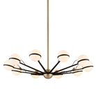 Troy Lighting Canada - F5306-TBZ/BBA - Ten Light Chandelier - Ace - Textured Bronze Brushed Brass
