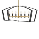 Lark 83645BK Sammi Linear Chandelier in Black