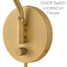 Applique murale Hinkley Lighting 45020LDB Danvers à bras articulé en laiton foncé laqué