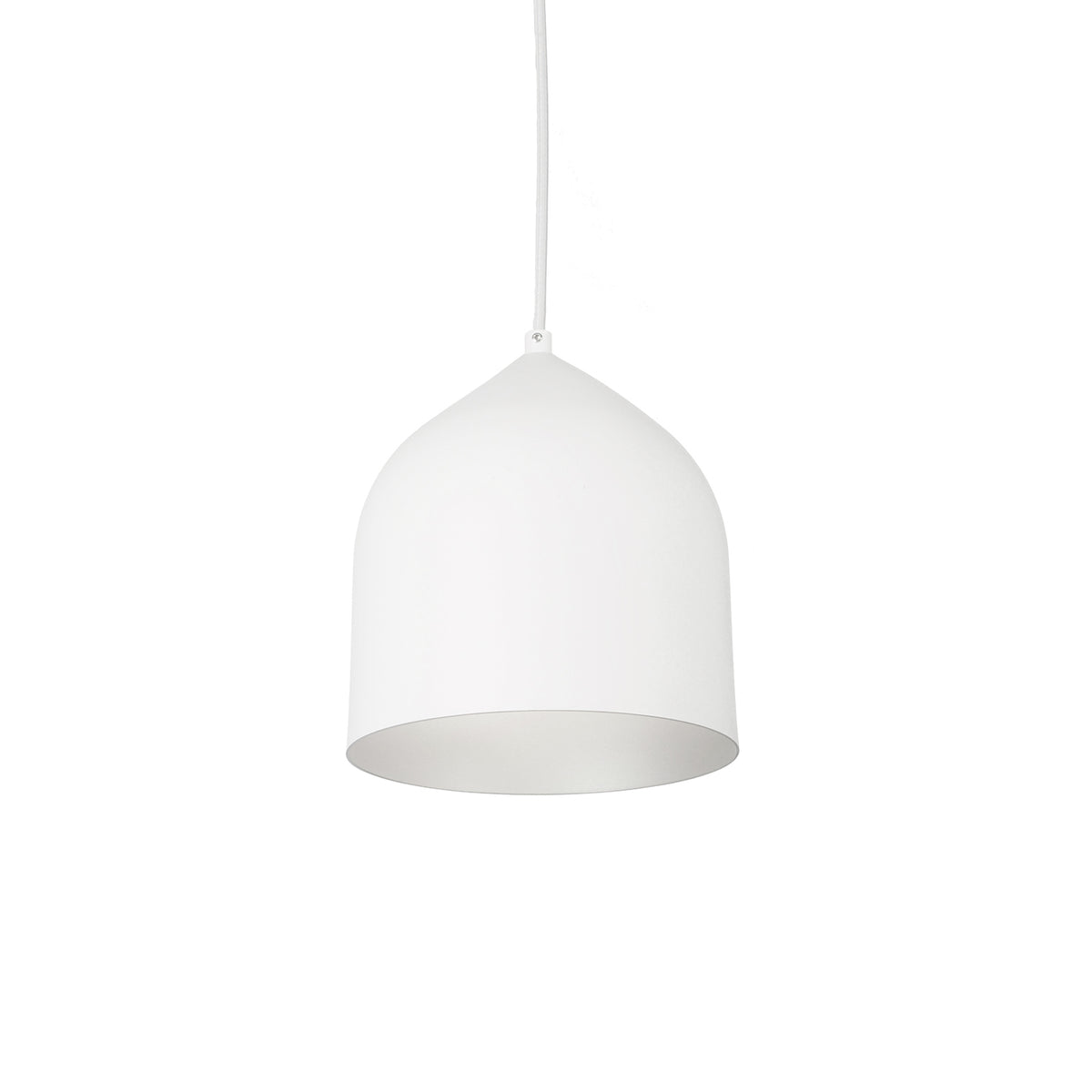 Kuzco Canada - PD9108-WH/SV - LED Pendant - Helena - White/Silver