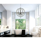CWI Lighting Canada - 5025P34C-8 - Eight Light Chandelier - Abia - Chrome