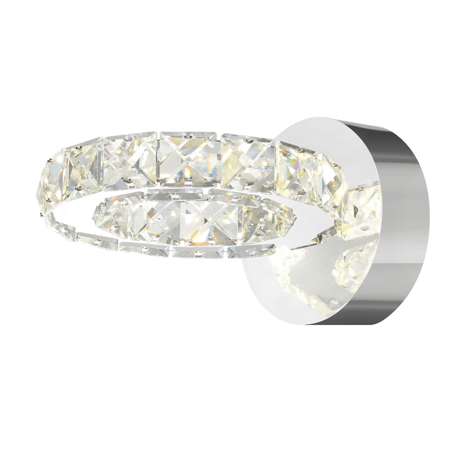 CWI Lighting Canada - 5080W7ST - LED Wall Sconce - Ring - Stainless Steel