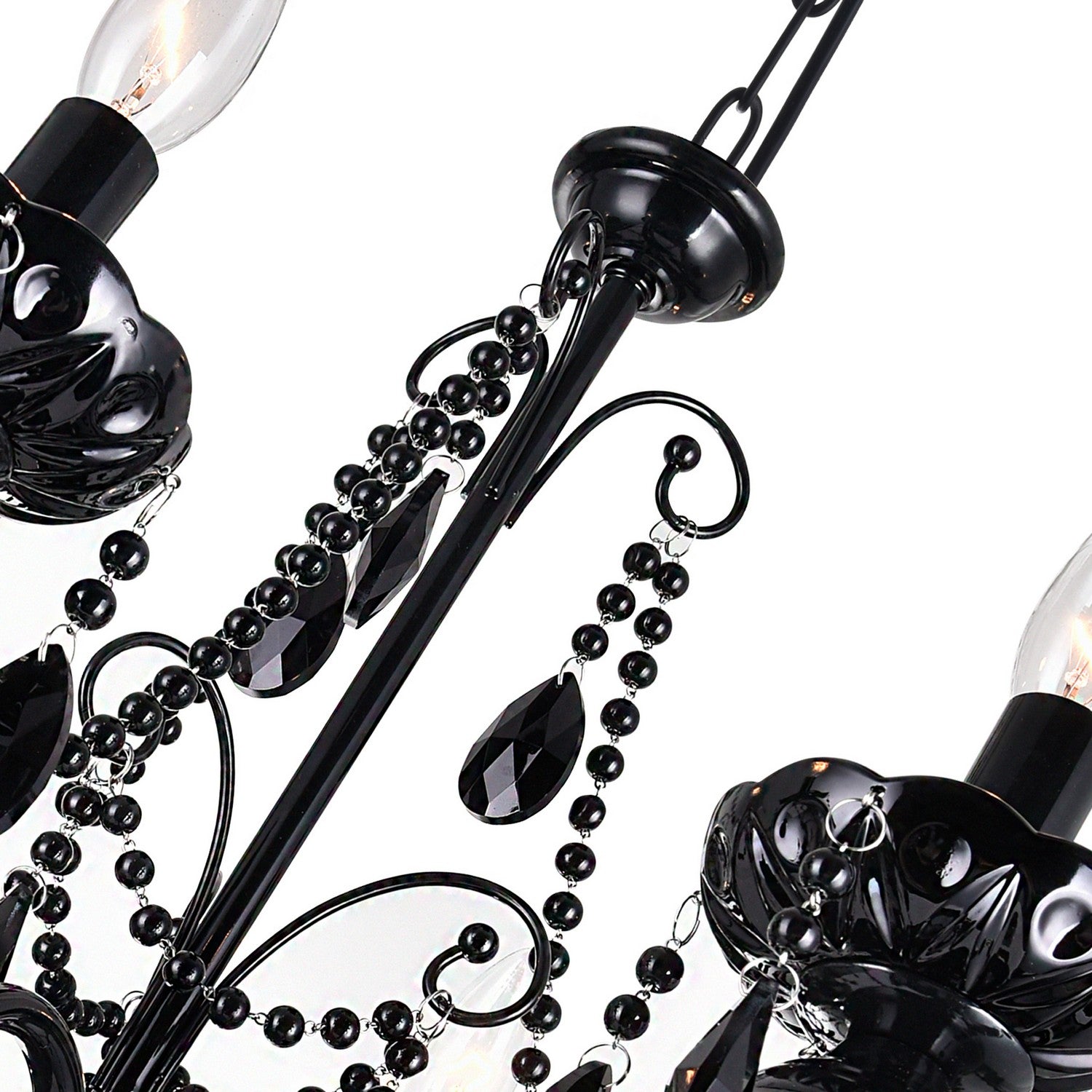 CWI Lighting Canada - 5095P16B-3 - Three Light Chandelier - Keen - Black