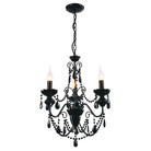 CWI Lighting Canada - 5095P16B-3 - Three Light Chandelier - Keen - Black