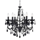 CWI Lighting Canada - 5095P22B-6 - Six Light Chandelier - Keen - Black