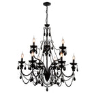 CWI Lighting Canada - 5095P32B-9 - Nine Light Chandelier - Keen - Black