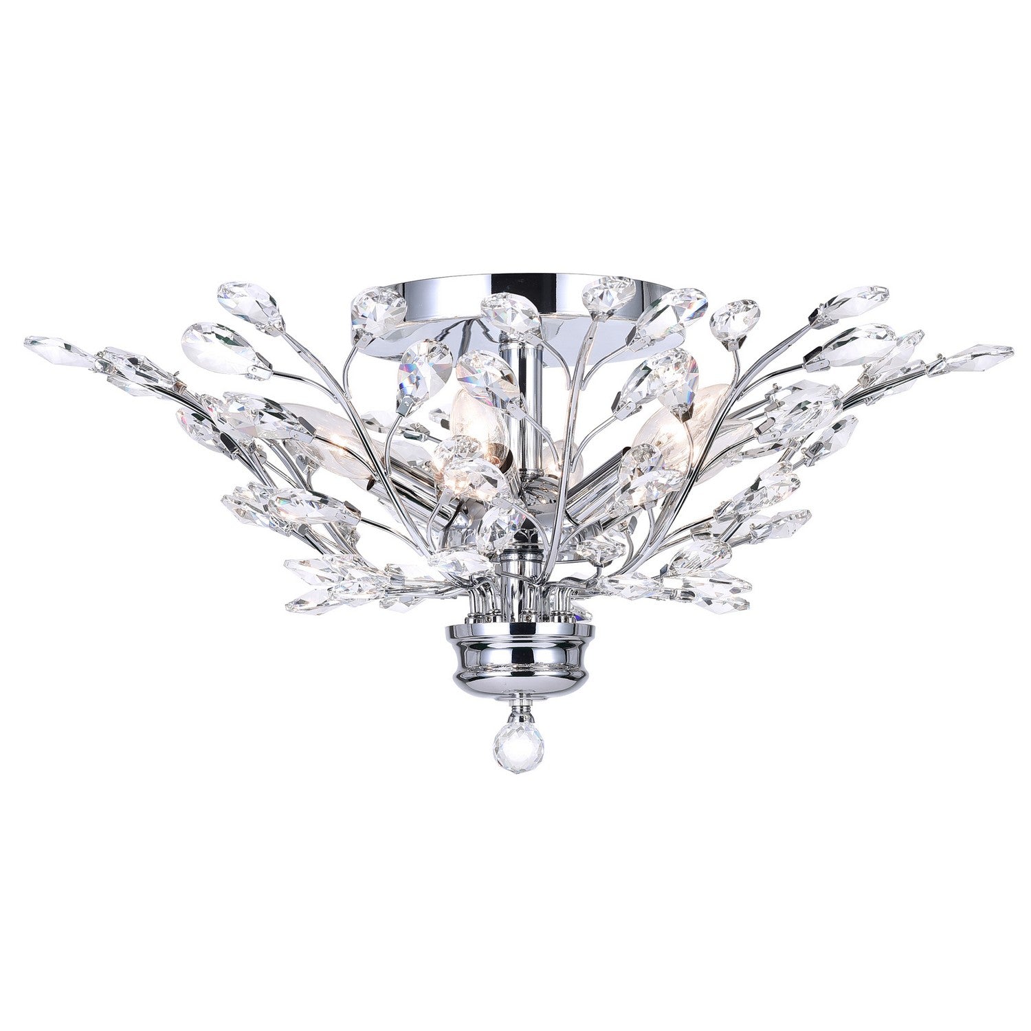 CWI Lighting Canada - 5206C22C - Six lampes Plafonnier - Ivy - Chrome