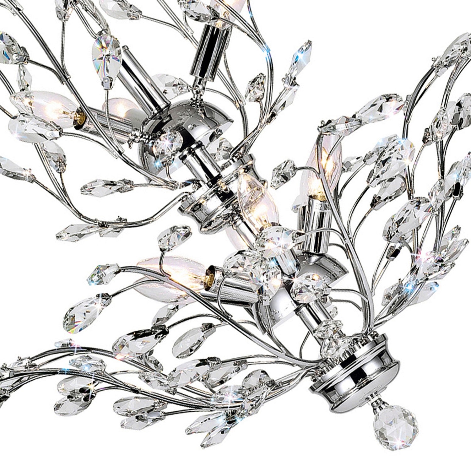 CWI Lighting Canada - 5206P28C - Nine Light Chandelier - Ivy - Chrome