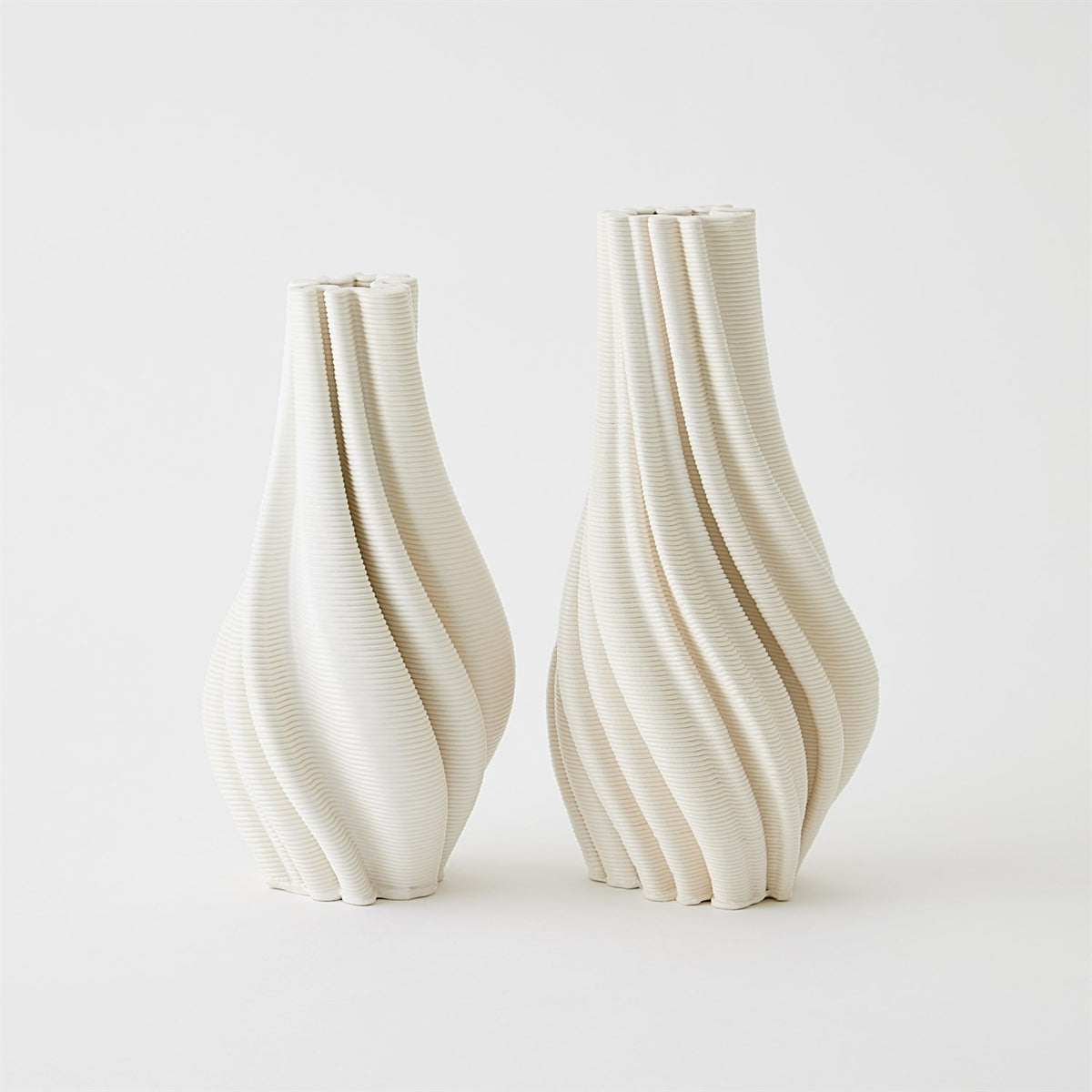 Twist Printed Vases
