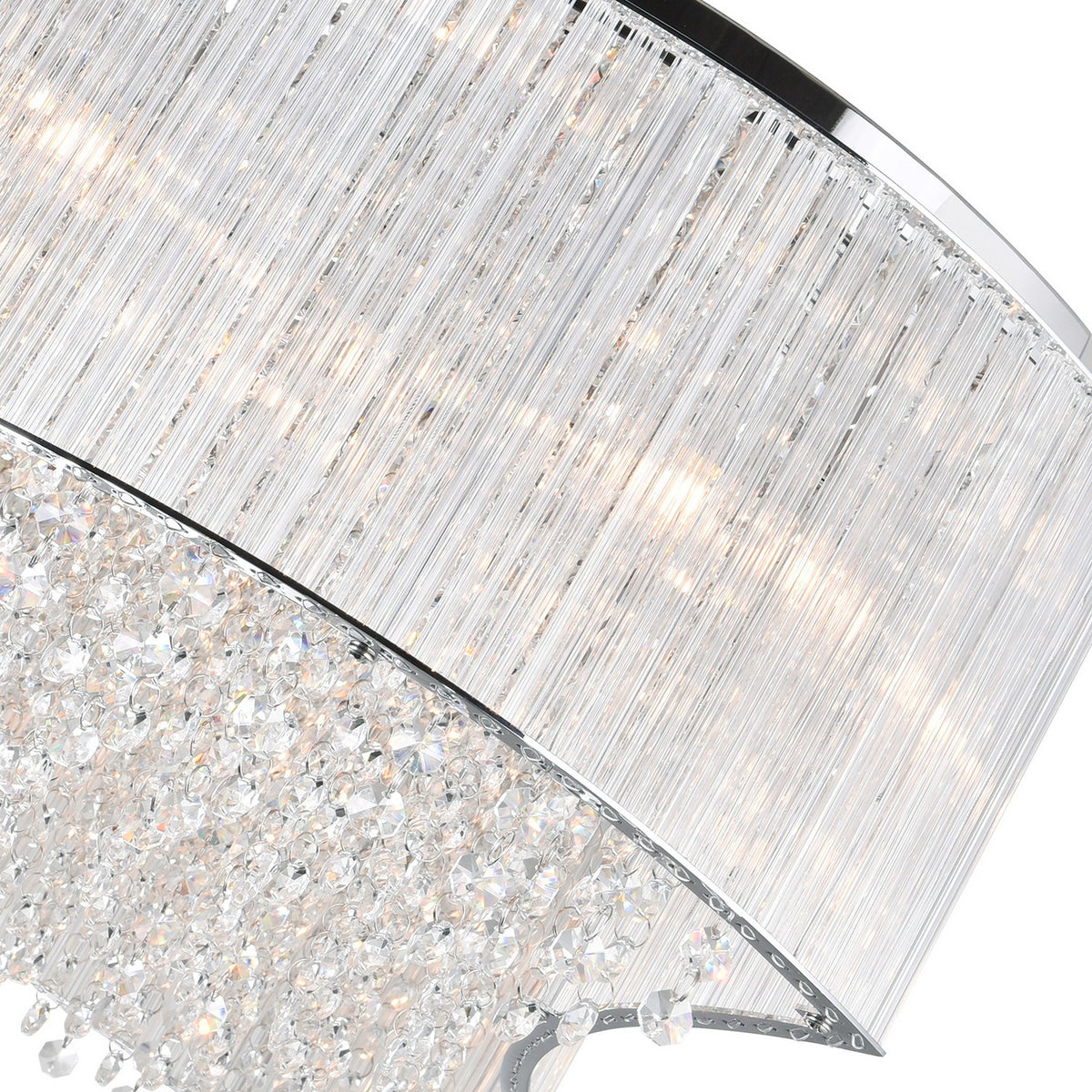 CWI Lighting Canada - 5320P20C-S - Ten Light Chandelier - Elsa - Chrome