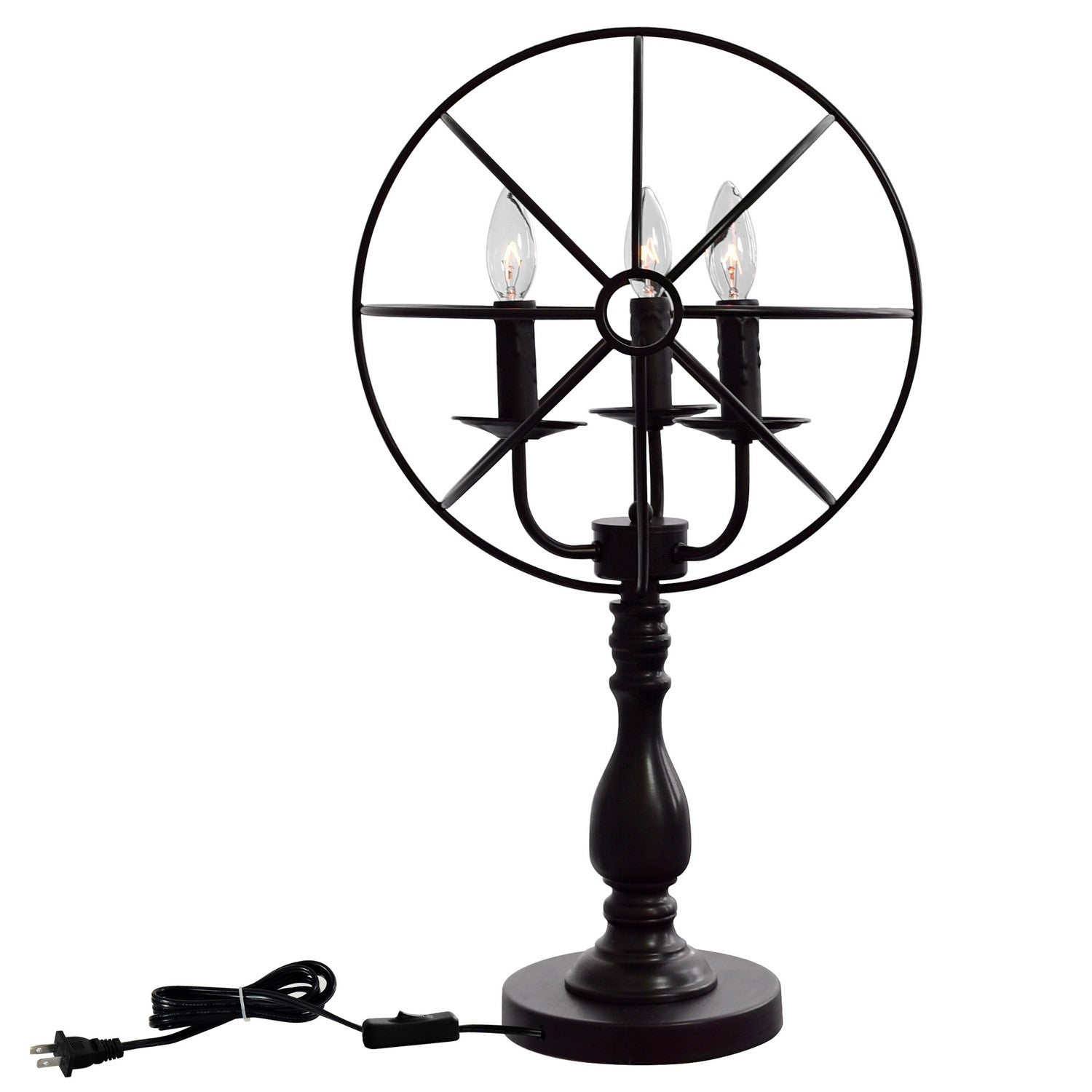 CWI Lighting Canada - 5464T14DB-3 - Three Light Table Lamp - Arza - Brown