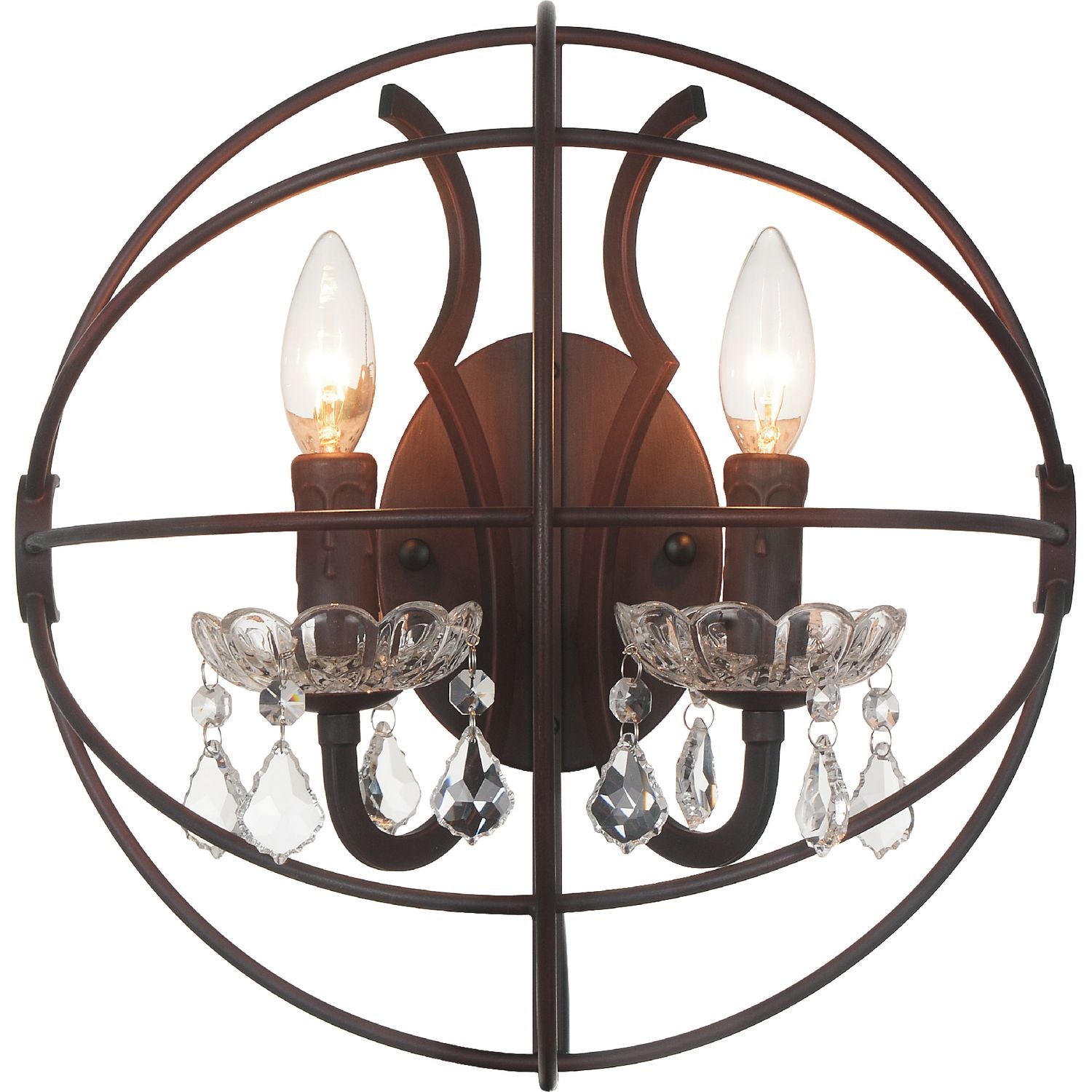 CWI Lighting Canada - 5465W14DB-2 - Two Light Wall Sconce - Campechia - Brown