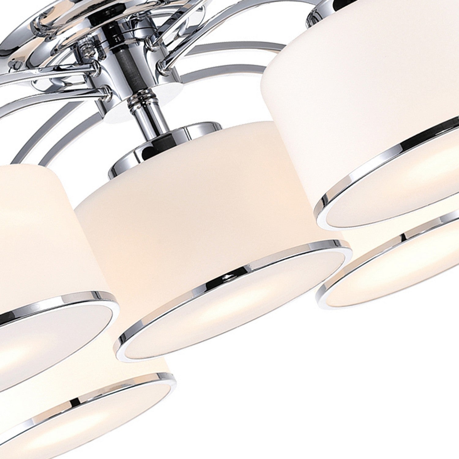 CWI Lighting Canada - 5479C30C-5 - Five Light Flush Mount - Frosted - Chrome