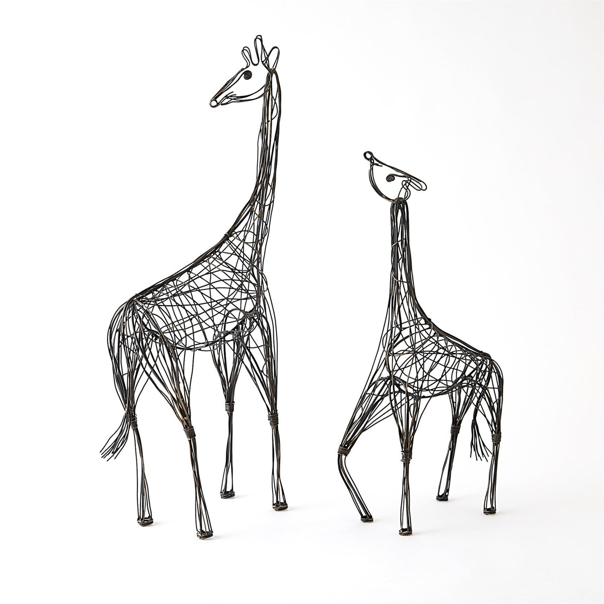 Wire Giraffes