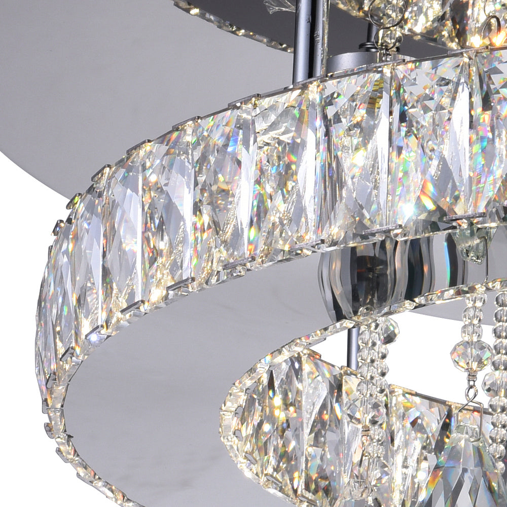 CWI Lighting Canada - 5613C20ST-R - LED Flush Mount - Veil - Stainless Steel
