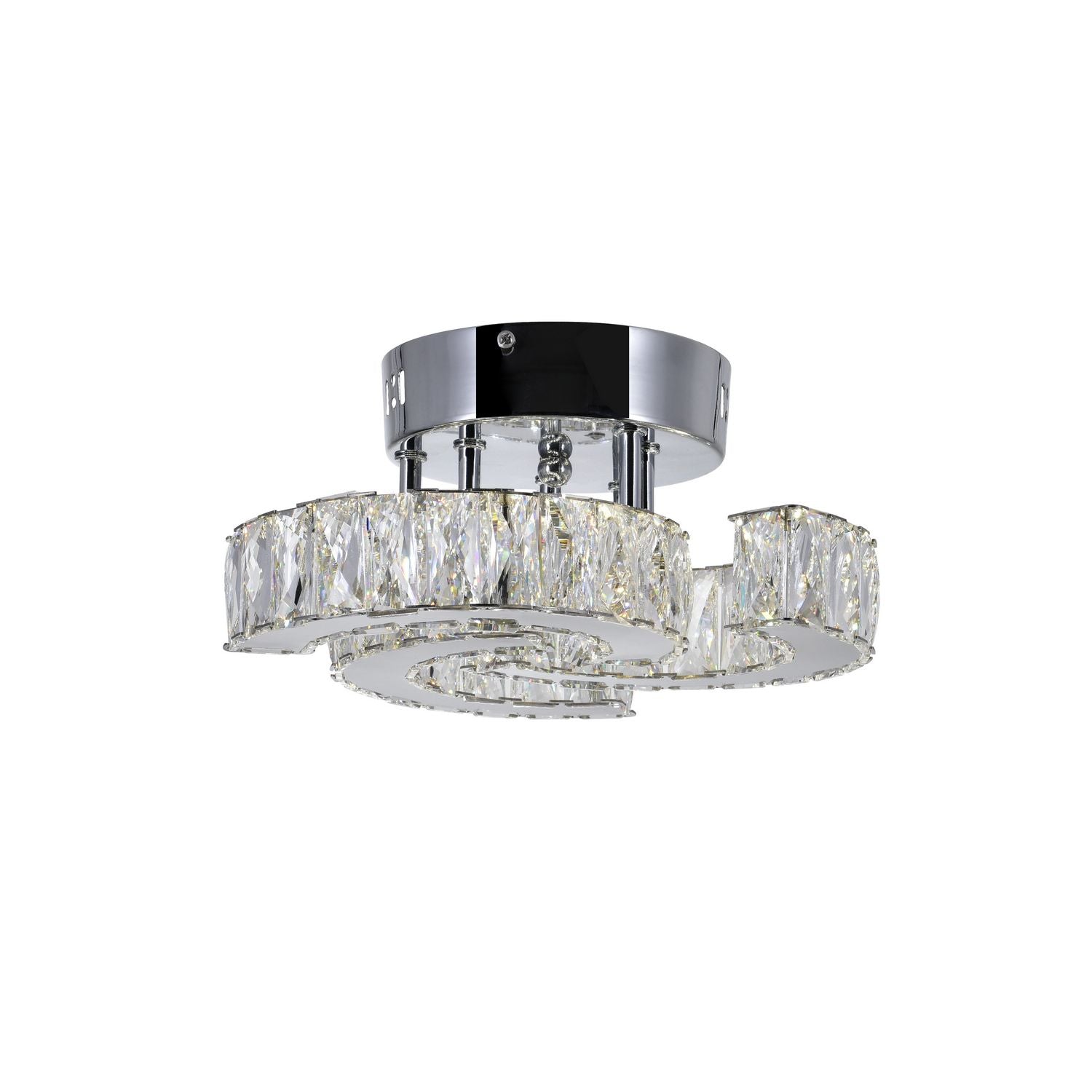 CWI Lighting Canada - 5614C11ST - LED Flush Mount - Vienna - Stainless Steel